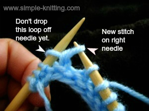 Increasing Stitches - How to Knit an Increase Knitwise and Purlwise