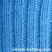Basic Rib Stitch Patterns - Knit Ribbing Instructions