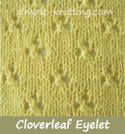 Knit eyelet shop