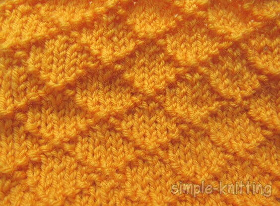 Diamond Brocade Stitch 1