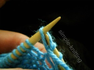 How to increase purl stitches