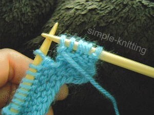 How to increase purl stitch