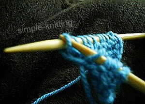 How to increase purl stitch