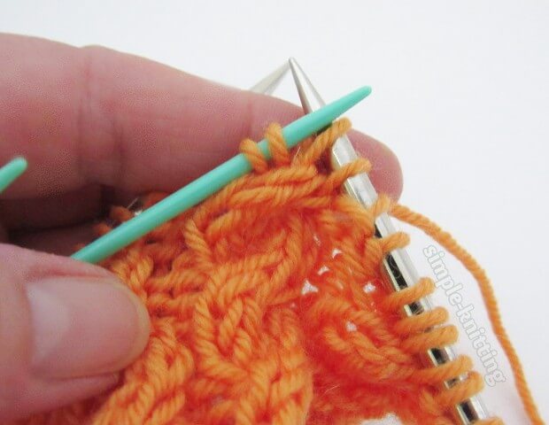 Cable stitching tutorial for beginners