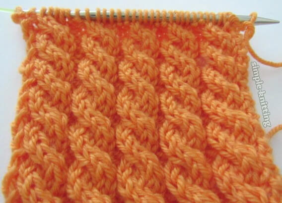 How to knit cables