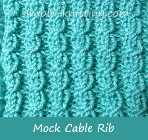 How to Knit a Cable 