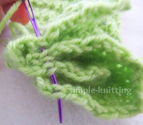 Seaming the twist