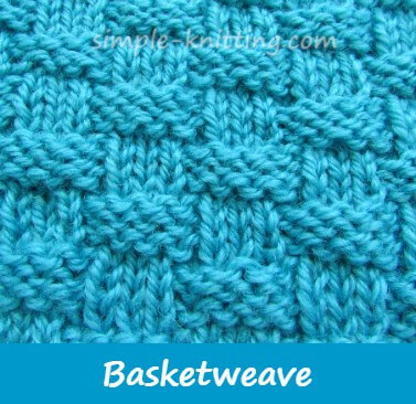 Basketweave Stitch Fun With Knits N Purls