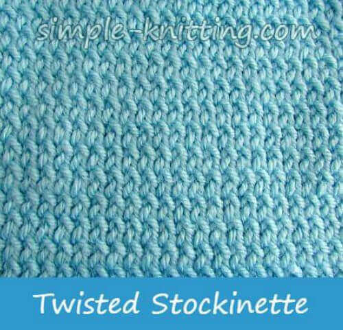 Twisted Stockinette Stitch,Scarf Crochet Pattern Easy