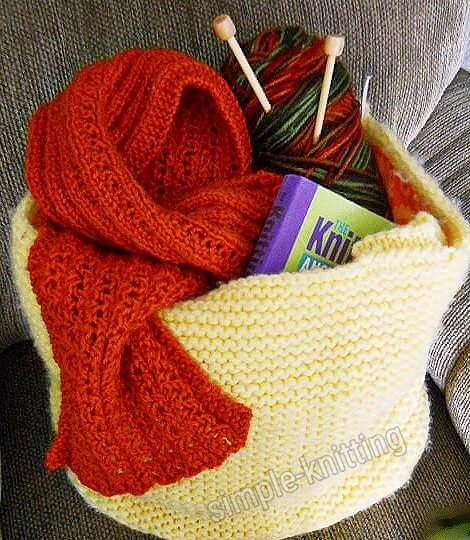 Vickies Big 'Ol Knitting Bag