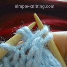 knitting cables without a cable needle