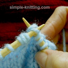 knitting cables without a cable needle