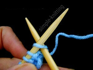 How to increase knit stitch