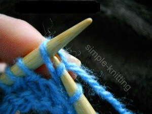 how to increase knit stitch