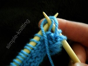 How to increase purl stitch