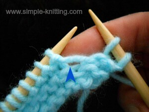 How to make deals one in knitting