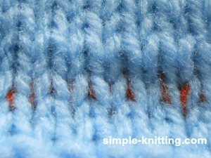 Weave in yarn tails and ends