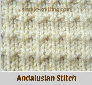 Andalusian Stitch Knitting Pattern
