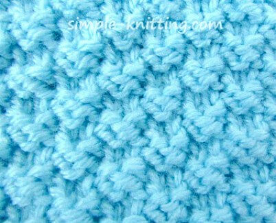 Double Moss Stitch