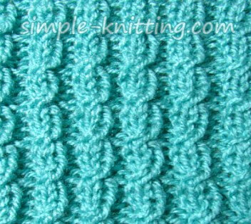 Mock Cable Stitch Pattern
