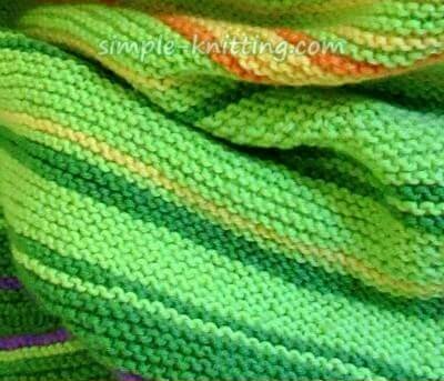 Garter Stitch Pattern