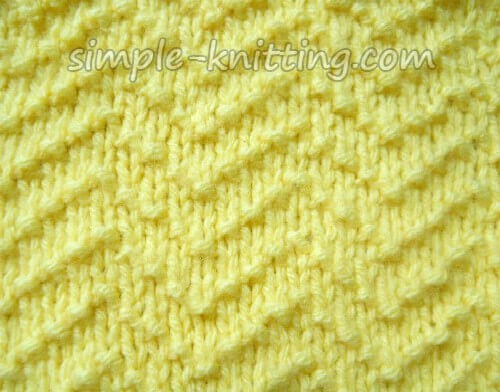 Single Chevron Stitch