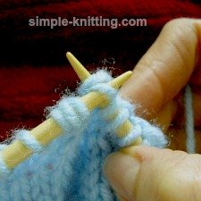 knitting cables without a cable needle