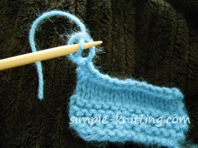 cast off knitting