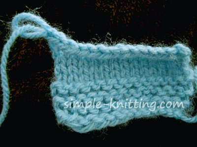 cast off knitting