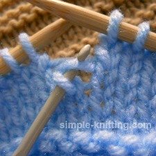 fixing a dropped stitch