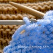 Dropped stitch
