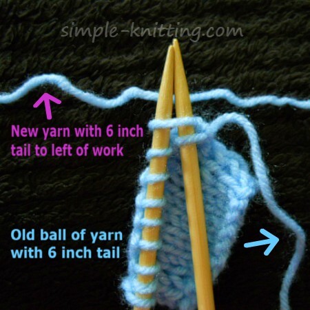 Download Joining Yarn in Knitting - How to Add a New Ball of Yarn