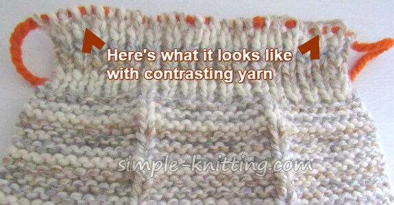 Knit slippers