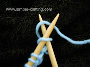 How to knit a stitch