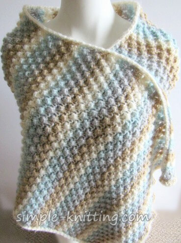 knitted shawl