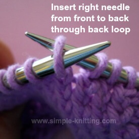 Twisted Stockinette