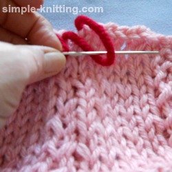 mattress stitch
