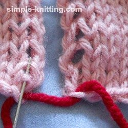 Mattress stitch