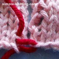 Mattress stitch