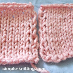 Mattress stitch