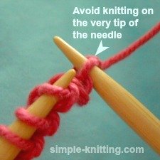 Tips for knitting
