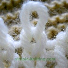 twisted stitch