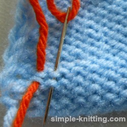Weaving in ends